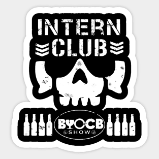 BYOCB Intern Club Sticker